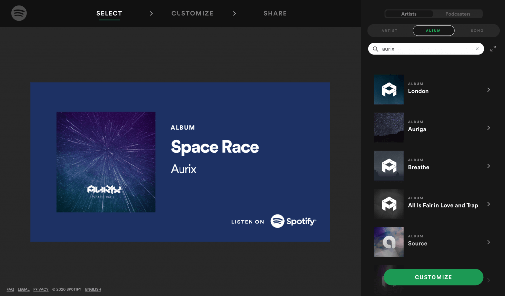 spotify premium card